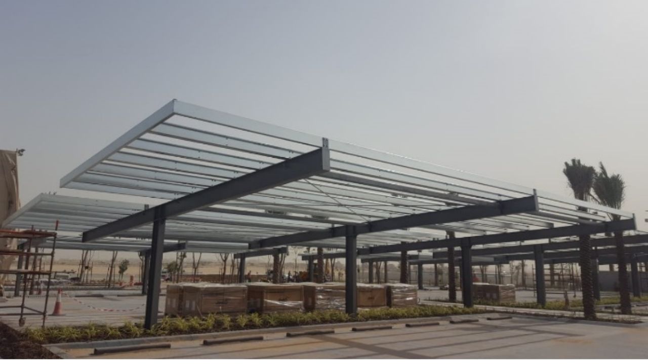 The Hana Road Studios is a state-of-the-art G+M+3+R steel-structured building located in Al Quoz, Dubai. Designed and constructed by Biston, this expansive filming studio stands as a landmark with (16)